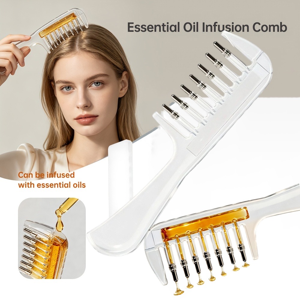 Root Stimulator Liquid - Portable Transparent Hair Root Comb Liquid