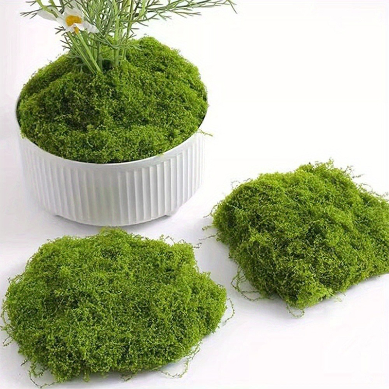 Sphagnum Moss Dry - Green Fake Moss DIY Crafts Grass