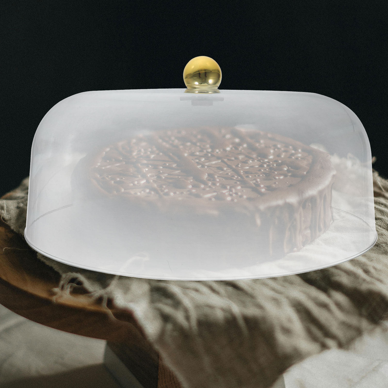 Clear Cake Dome Plastic Pastry - Plastic Dome Clear ulasan dan harga