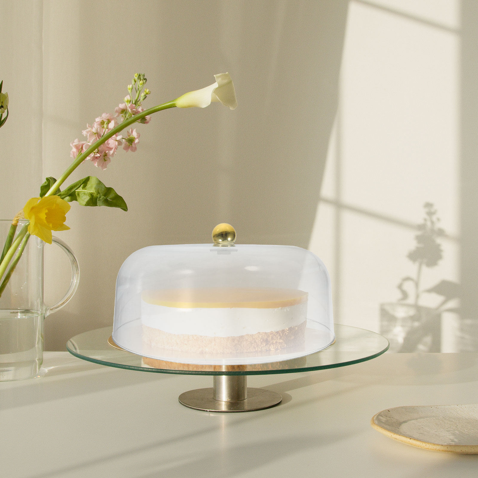Clear Cake Dome Plastic Pastry - Plastic Dome Clear ulasan dan harga