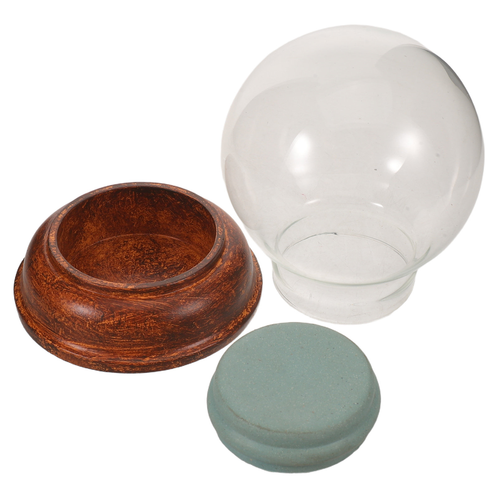 80Mm Clear Empty Glass Snow Gl - Plastic Dome Clear ulasan dan harga