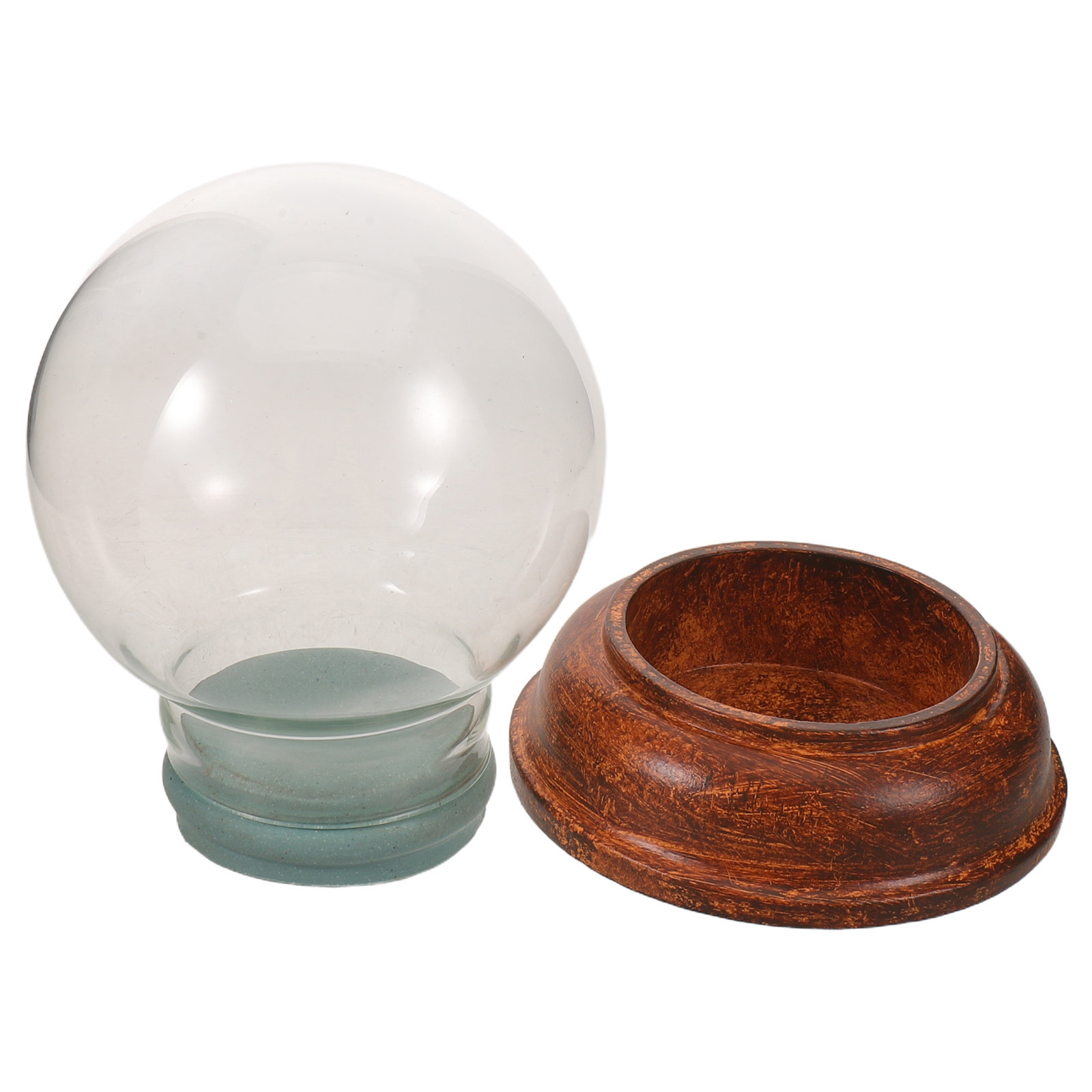 80Mm Clear Empty Glass Snow Gl - Plastic Dome Clear ulasan dan harga