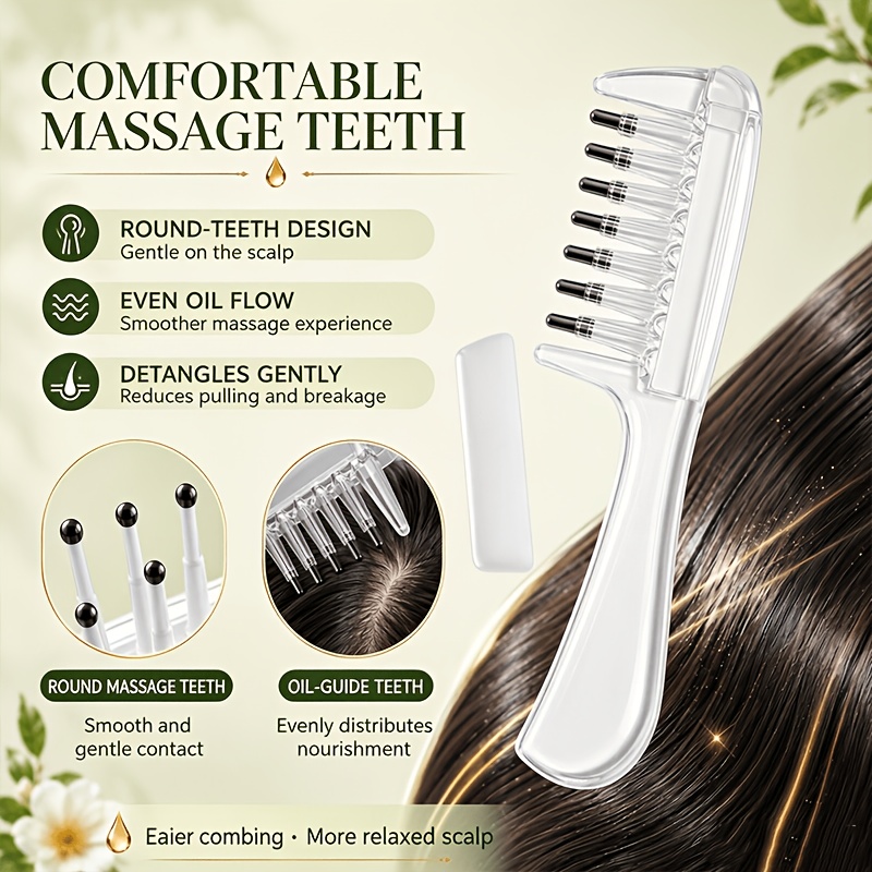 Scalp Oil Applicator Comb for  - Root Stimulator Liquid ulasan dan harga