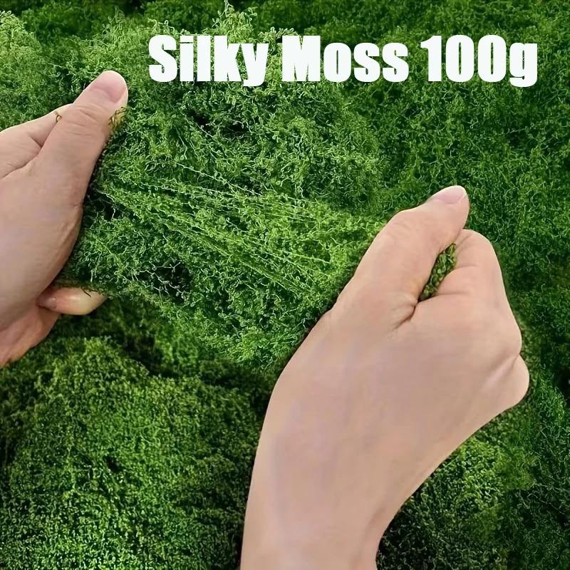 Realistic Artificial Moss Turf - Sphagnum Moss Dry ulasan dan harga