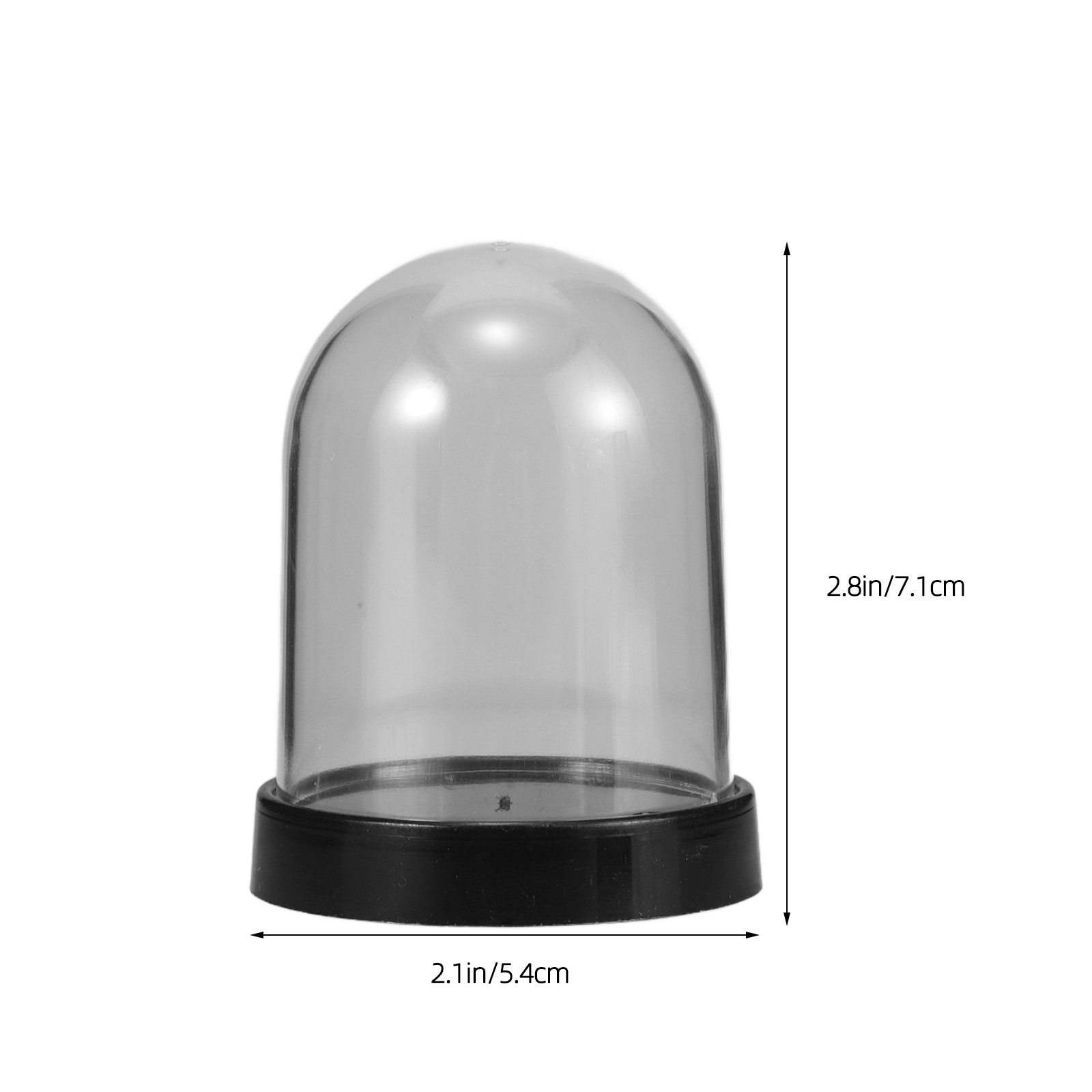 5Sets Plastic Cloche Dome High - Plastic Dome Clear ulasan dan harga