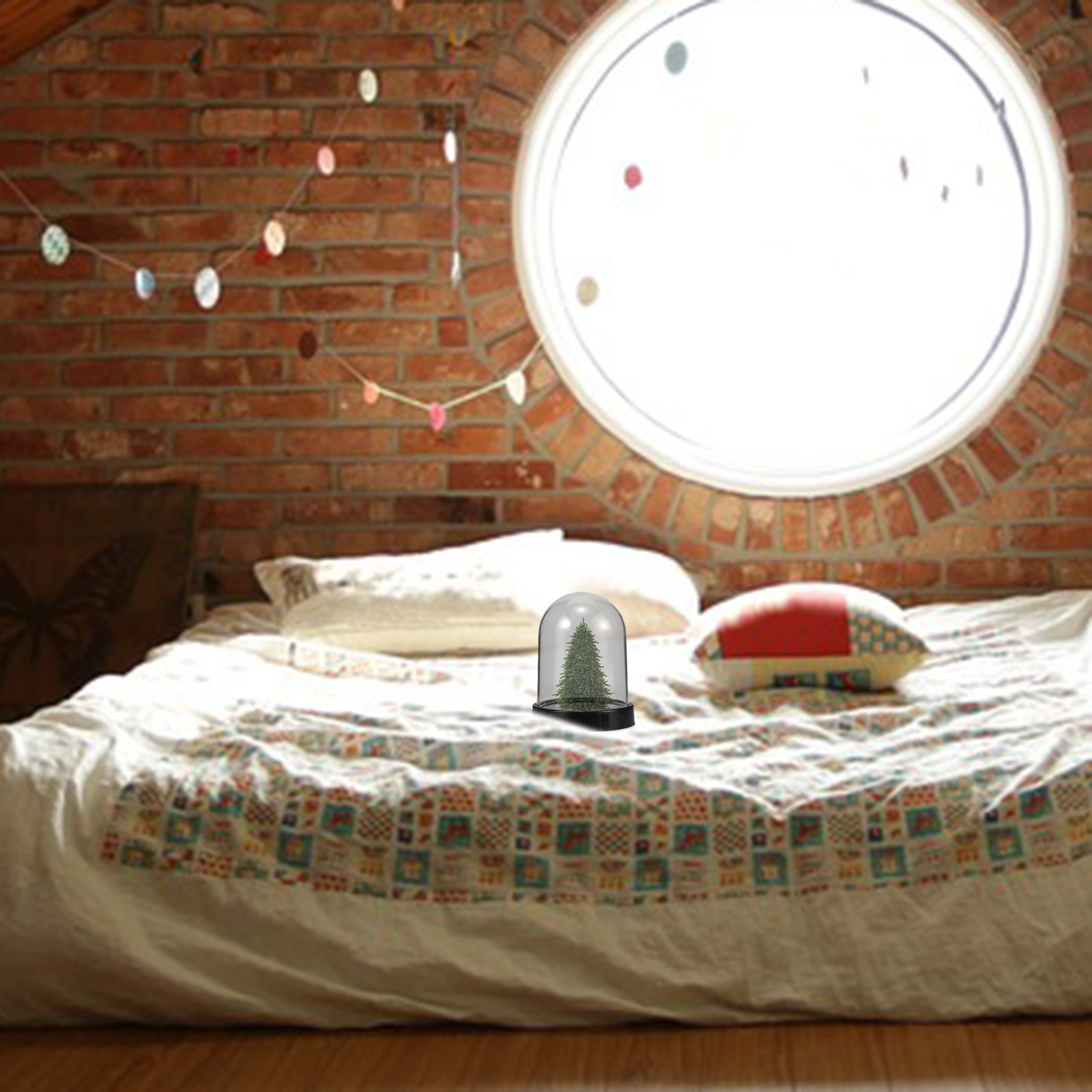 5Sets Plastic Cloche Dome High - Plastic Dome Clear ulasan dan harga