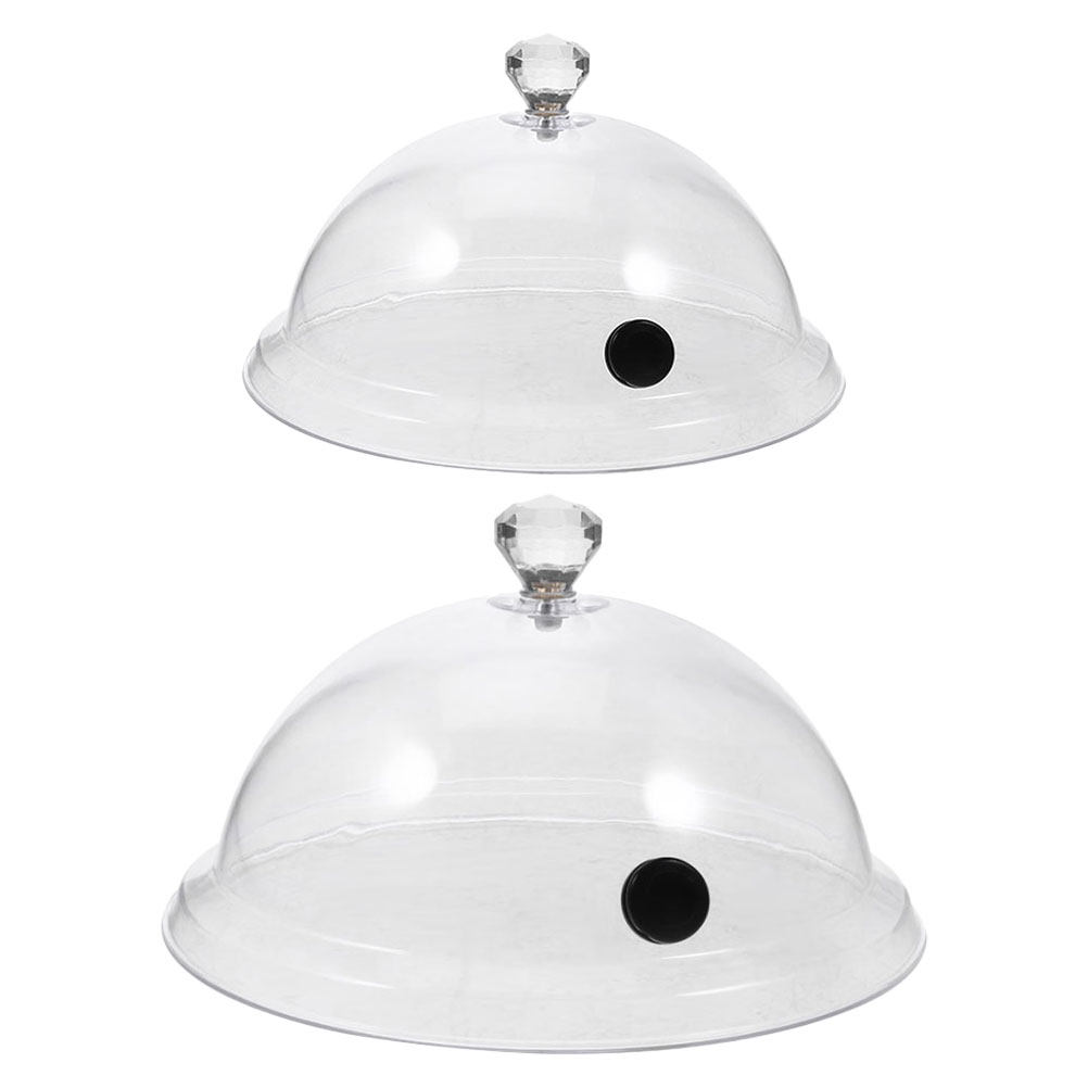 2Pcs Smoking Dome Acrylic Tran - Plastic Dome Clear ulasan dan harga
